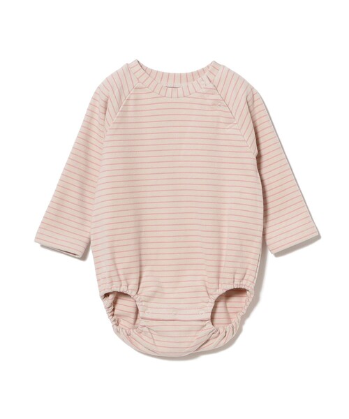 こども ビームス（コドモビームス）の「ベビー ボーダー バルーン ロンパース 24AW（70～80cm）（ロンパース・キッズ・サックスブルー/ブラウン系その他3/ピンク・70/80）」の10枚目の写真