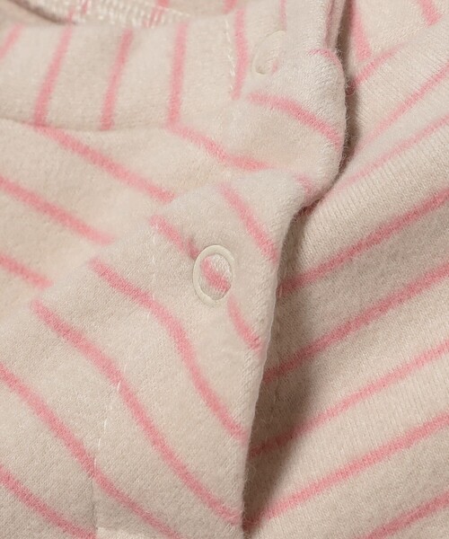 こども ビームス（コドモビームス）の「ベビー ボーダー バルーン ロンパース 24AW（70～80cm）（ロンパース・キッズ・サックスブルー/ブラウン系その他3/ピンク・70/80）」の12枚目の写真