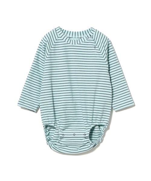 こども ビームス（コドモビームス）の「ベビー ボーダー バルーン ロンパース 24AW（70～80cm）（ロンパース・キッズ・サックスブルー/ブラウン系その他3/ピンク・70/80）」の13枚目の写真