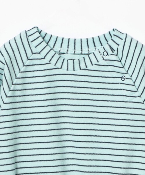 こども ビームス（コドモビームス）の「ベビー ボーダー バルーン ロンパース 24AW（70～80cm）（ロンパース・キッズ・サックスブルー/ブラウン系その他3/ピンク・70/80）」の14枚目の写真