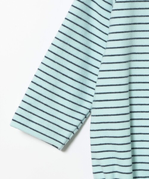 こども ビームス（コドモビームス）の「ベビー ボーダー バルーン ロンパース 24AW（70～80cm）（ロンパース・キッズ・サックスブルー/ブラウン系その他3/ピンク・70/80）」の15枚目の写真