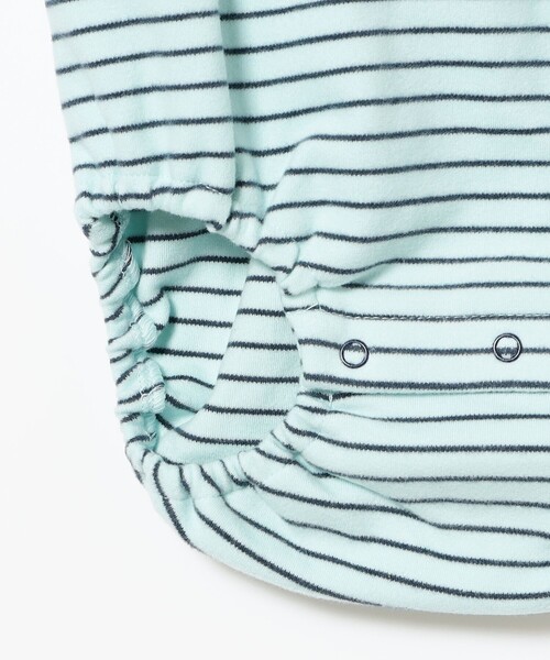 こども ビームス（コドモビームス）の「ベビー ボーダー バルーン ロンパース 24AW（70～80cm）（ロンパース・キッズ・サックスブルー/ブラウン系その他3/ピンク・70/80）」の16枚目の写真