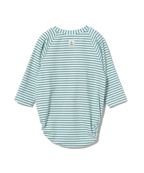 こども ビームス（コドモビームス）の「ベビー ボーダー バルーン ロンパース 24AW（70～80cm）（ロンパース・キッズ・サックスブルー/ブラウン系その他3/ピンク・70/80）」の18枚目の写真