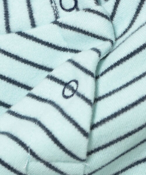 こども ビームス（コドモビームス）の「ベビー ボーダー バルーン ロンパース 24AW（70～80cm）（ロンパース・キッズ・サックスブルー/ブラウン系その他3/ピンク・70/80）」の19枚目の写真