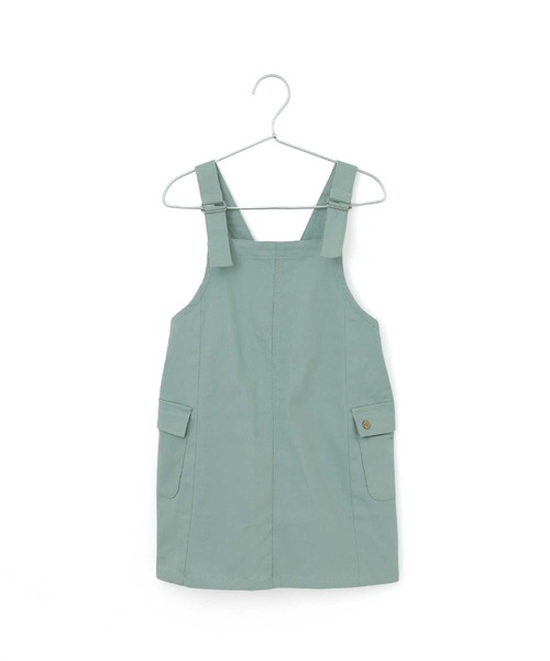 MAKE YOUR DAY（メイクユアデイ）の「無地ジャンパースカート■80～140cm（ジャンパースカート・キッズ・カーキ/ブルー・130/120/110/140/100/90/80）」の9枚目の写真