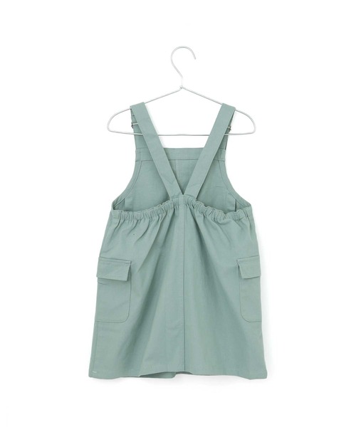 MAKE YOUR DAY（メイクユアデイ）の「無地ジャンパースカート■80～140cm（ジャンパースカート・キッズ・カーキ/ブルー・130/120/110/140/100/90/80）」の10枚目の写真