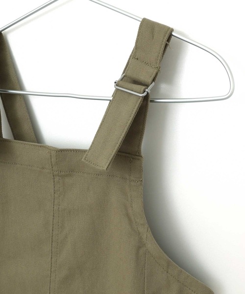 MAKE YOUR DAY（メイクユアデイ）の「無地ジャンパースカート■80～140cm（ジャンパースカート・キッズ・カーキ/ブルー・130/120/110/140/100/90/80）」の13枚目の写真