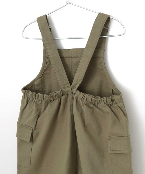 MAKE YOUR DAY（メイクユアデイ）の「無地ジャンパースカート■80～140cm（ジャンパースカート・キッズ・カーキ/ブルー・130/120/110/140/100/90/80）」の15枚目の写真