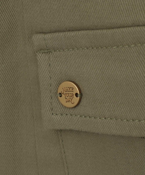 MAKE YOUR DAY（メイクユアデイ）の「無地ジャンパースカート■80～140cm（ジャンパースカート・キッズ・カーキ/ブルー・130/120/110/140/100/90/80）」の20枚目の写真