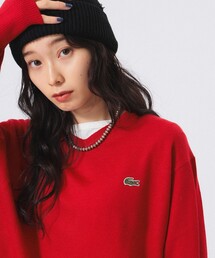 LACOSTE（ラコステ）｜ニット/セーター（レッド系）一覧 - WEAR