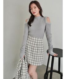 dazzlin | 【セットアップ対応】マテリアルコンパクトミニスカート(スカート)