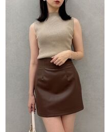 dazzlin | 【セットアップ対応】マテリアルコンパクトミニスカート(スカート)