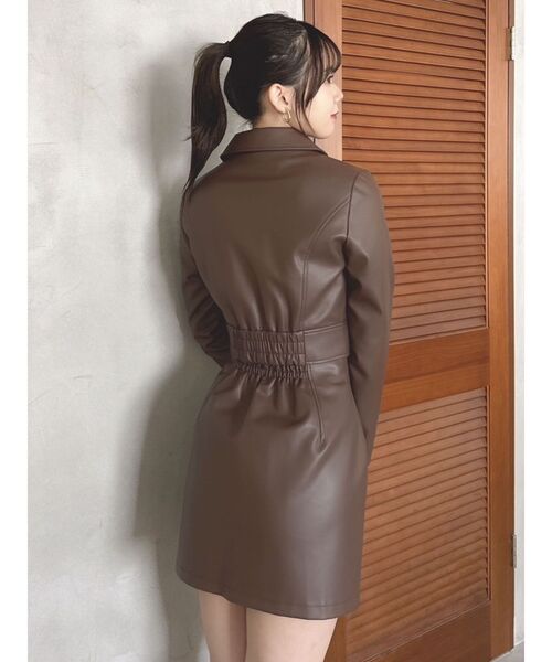 【セール】【セットアップ対応】マテリアルコンパクトミニスカート（スカート）｜dazzlin（ダズリン）