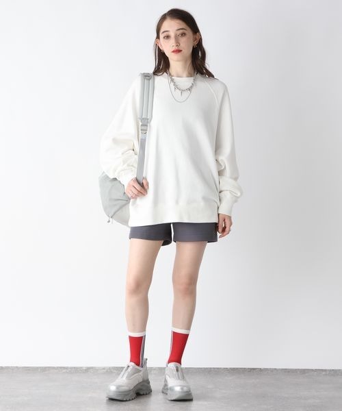 JEANASIS（ジーナシス）の「サイドロゴソックス/135012（ソックス/靴下・レディース・ブラック系その他/グレー系その他/ホワイト系その他・FREE）」の12枚目の写真