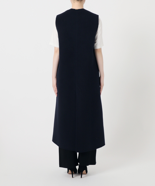 セール】*ウールアンゴラ ロングベスト（ベスト）｜Deuxieme Classe