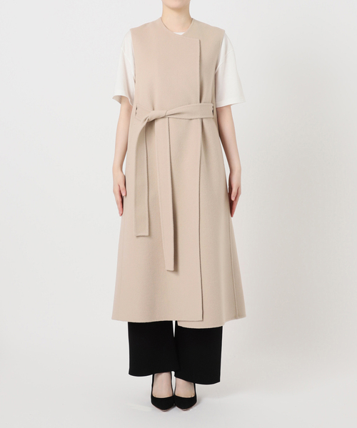 セール】*ウールアンゴラ ロングベスト（ベスト）｜Deuxieme Classe