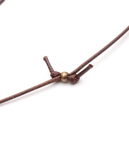 チチカカ(チチカカ)の「糸巻ウッドネックレス(ネックレス・レディース・ブラック/オレンジ/ブルー・FREE)」の13枚目の写真