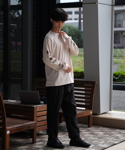 NEW ERA/ニューエラ ロンT オーバーサイズ スリーブプリント 吸汗速乾 14324685/14324686/14324687(Tシャツ/カットソー)|NEW ERA(ニューエラ) NEW ERA/ニューエラ ロンT オーバーサイズ スリーブプリント 吸汗速乾 14324685/14324686/14324687(Tシャツ/カットソー)|NEW ERA(ニューエラ)