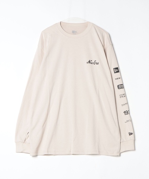 NEW ERA/ニューエラ ロンT オーバーサイズ スリーブプリント 吸汗速乾 14324685/14324686/14324687(Tシャツ/カットソー)|NEW ERA(ニューエラ) NEW ERA/ニューエラ ロンT オーバーサイズ スリーブプリント 吸汗速乾 14324685/14324686/14324687(Tシャツ/カットソー)|NEW ERA(ニューエラ)