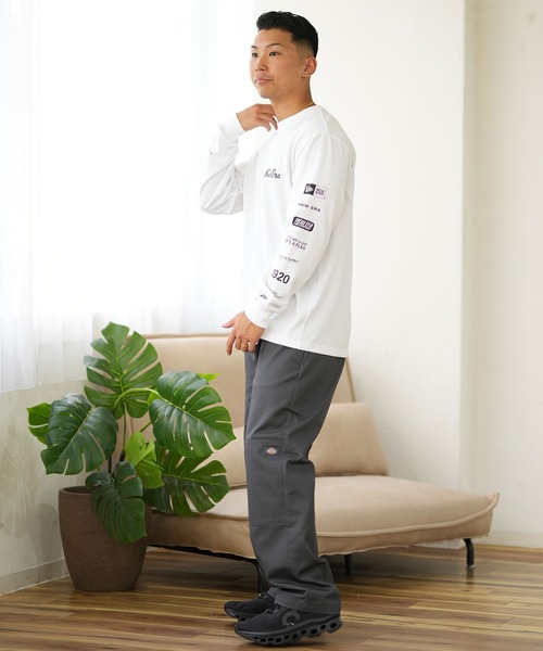 NEW ERA/ニューエラ ロンT オーバーサイズ スリーブプリント 吸汗速乾 14324685/14324686/14324687(Tシャツ/カットソー)|NEW ERA(ニューエラ) NEW ERA/ニューエラ ロンT オーバーサイズ スリーブプリント 吸汗速乾 14324685/14324686/14324687(Tシャツ/カットソー)|NEW ERA(ニューエラ)