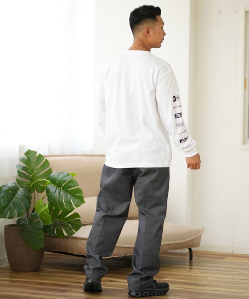 NEW ERA/ニューエラ ロンT オーバーサイズ スリーブプリント 吸汗速乾 14324685/14324686/14324687(Tシャツ/カットソー)|NEW ERA(ニューエラ) NEW ERA/ニューエラ ロンT オーバーサイズ スリーブプリント 吸汗速乾 14324685/14324686/14324687(Tシャツ/カットソー)|NEW ERA(ニューエラ)