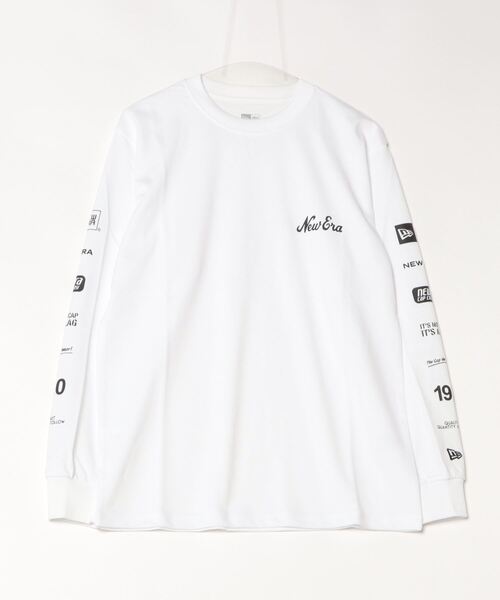 NEW ERA/ニューエラ ロンT オーバーサイズ スリーブプリント 吸汗速乾 14324685/14324686/14324687(Tシャツ/カットソー)|NEW ERA(ニューエラ) NEW ERA/ニューエラ ロンT オーバーサイズ スリーブプリント 吸汗速乾 14324685/14324686/14324687(Tシャツ/カットソー)|NEW ERA(ニューエラ)