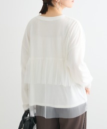 ・ELENCARE DUE チュールレイヤードロンTEE