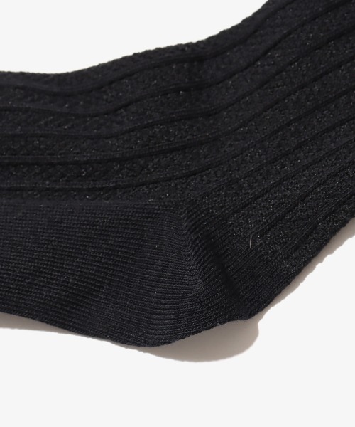 atmos pink（アトモスピンク）の「atmos pink Knee High Socks / アトモス ピンク ニーハイソックス（ソックス/靴下・レディース・グレー/ホワイト/ブラック・FREE）」の16枚目の写真