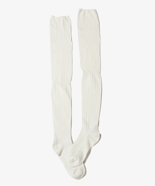 atmos pink（アトモスピンク）の「atmos pink Knee High Socks / アトモス ピンク ニーハイソックス（ソックス/靴下・レディース・グレー/ホワイト/ブラック・FREE）」の8枚目の写真