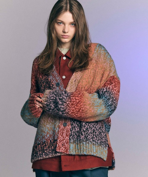 【美品】Maison Special 24AW ピノリグラデーションカーディガン MAISON SPECIAL（メゾンスペシャル）の「《UNISEX》PINORI Long Space
