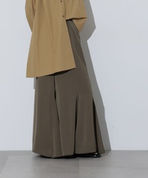 LILY（Apo(s)ture）（リリー）の「LILY-004/サテンマーメイドフレアワイドパンツ（その他パンツ）」