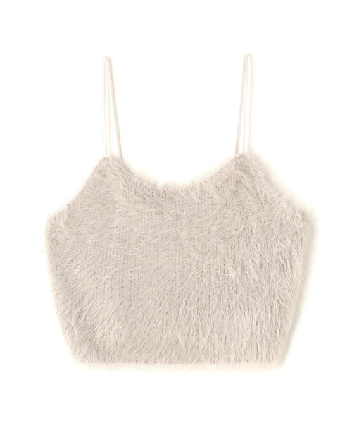 FREE'S MART（フリーズマート）の「シャギーキャミソールビスチェ（キャミソール・レディース・ホワイト/ブルー/グレー/ブラック・FREE）」の9枚目の写真