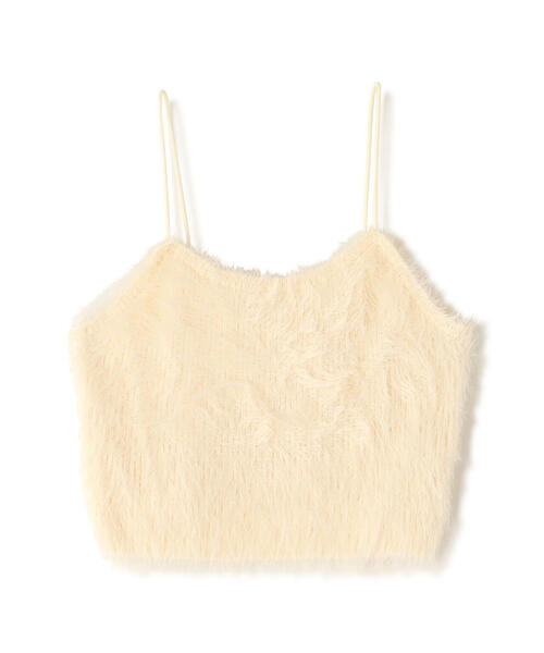 FREE'S MART（フリーズマート）の「シャギーキャミソールビスチェ（キャミソール・レディース・ホワイト/ブルー/グレー/ブラック・FREE）」の17枚目の写真