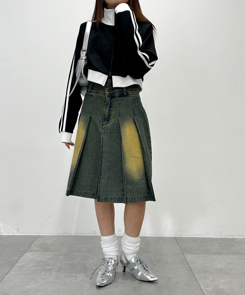 WEGO(ウィゴー)の「WEGO/スニーカーミュール(パンプス・レディース・ブラック/シルバー・MEDIUM/LARGE)」の4枚目の写真