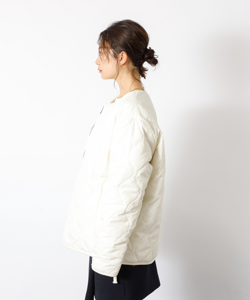 TAION / タイオン】ミリタリー リバーシブル クルーネック ダウン