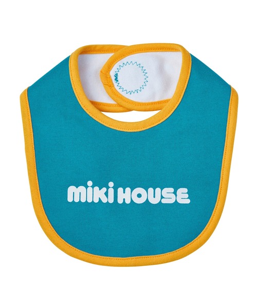 MIKI HOUSE（ミキハウス）の「【WEB限定】スタイ（スタイ/よだれかけ・キッズ・グリーン/レッド/ホワイト/イエロー/ネイビー/ブルー/コーラルピンク/ライトグリーン・ONE SIZE）」の6枚目の写真