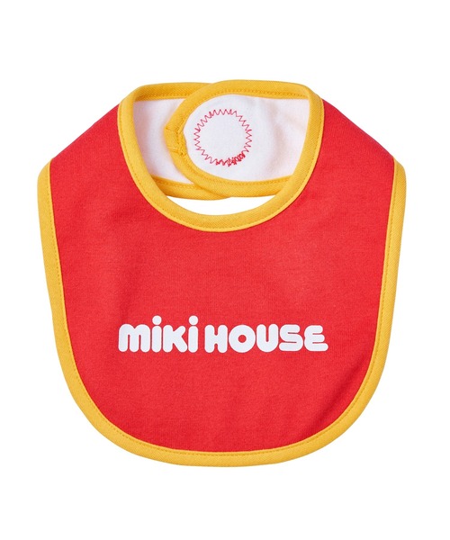MIKI HOUSE(ミキハウス)の「【WEB限定】スタイ(スタイ/よだれかけ・キッズ・グリーン/レッド/ホワイト/イエロー/ネイビー/ブルー/コーラルピンク/ライトグリーン・ONE SIZE)」の12枚目の写真