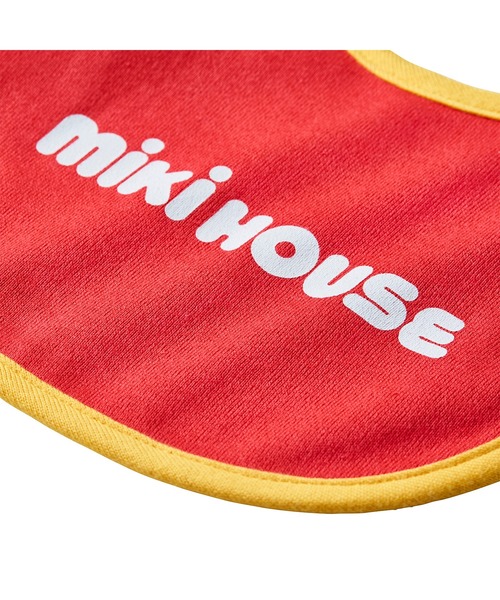 MIKI HOUSE（ミキハウス）の「【WEB限定】スタイ（スタイ/よだれかけ・キッズ・グリーン/レッド/ホワイト/イエロー/ネイビー/ブルー/コーラルピンク/ライトグリーン・ONE SIZE）」の13枚目の写真
