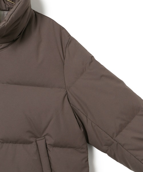 ROPE' PICNIC（ロペピクニック）の「GREEN DOWN MINOTECK/フード取り外しショートダウン/リンクコーデ（ダウンジャケット/コート・レディース・ベージュ/ダークブラウン/ブラック・36/38）」の10枚目の写真