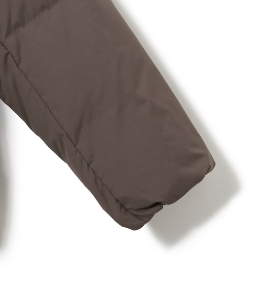 ROPE' PICNIC（ロペピクニック）の「GREEN DOWN MINOTECK/フード取り外しショートダウン/リンクコーデ（ダウンジャケット/コート・レディース・ベージュ/ダークブラウン/ブラック・36/38）」の11枚目の写真