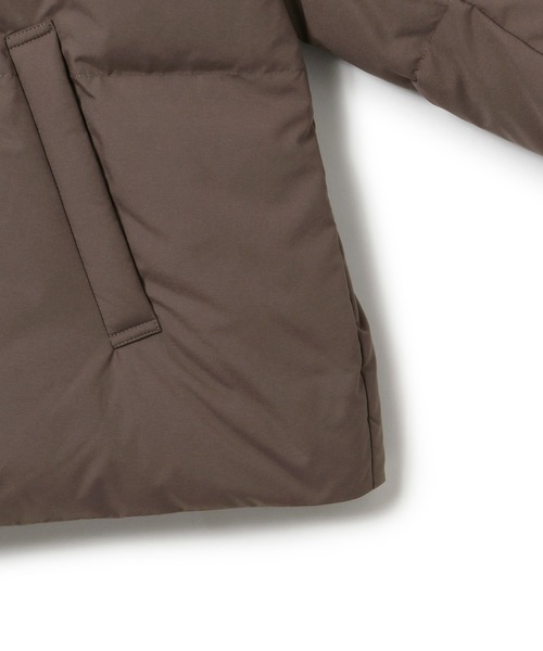 ROPE' PICNIC（ロペピクニック）の「GREEN DOWN MINOTECK/フード取り外しショートダウン/リンクコーデ（ダウンジャケット/コート・レディース・ベージュ/ダークブラウン/ブラック・36/38）」の12枚目の写真