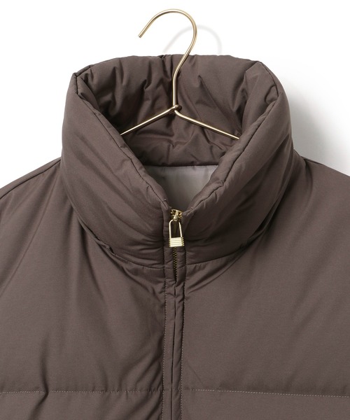 ROPE' PICNIC（ロペピクニック）の「GREEN DOWN MINOTECK/フード取り外しショートダウン/リンクコーデ（ダウンジャケット/コート・レディース・ベージュ/ダークブラウン/ブラック・36/38）」の18枚目の写真