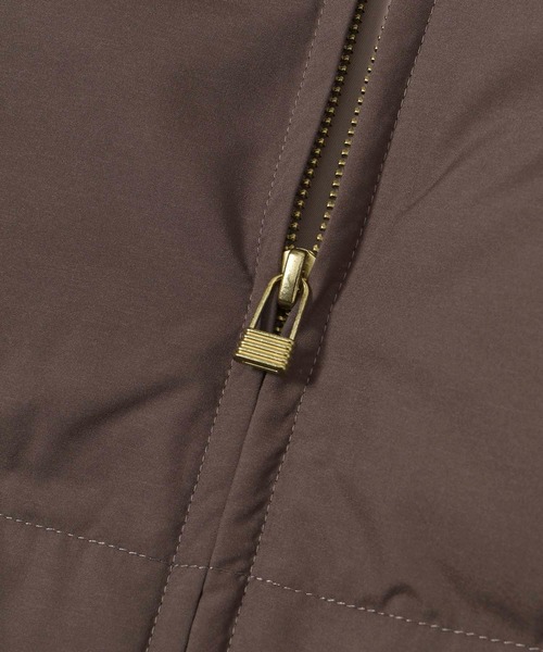 ROPE' PICNIC（ロペピクニック）の「GREEN DOWN MINOTECK/フード取り外しショートダウン/リンクコーデ（ダウンジャケット/コート・レディース・ベージュ/ダークブラウン/ブラック・36/38）」の22枚目の写真