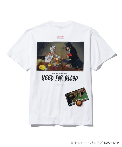 ZOZOSPOT(ゾゾスポット)の「【カリオストロの城 × ZOZOTOWN】 FOOD Tシャツ&ミートボールスパゲッティ キーホルダーSET(Tシャツ/カットソー・メンズ・ホワイト系その他2/ホワイト系その他4/ホワイト系その他/ホワイト系その他3・M/L/XL)」の3枚目の写真