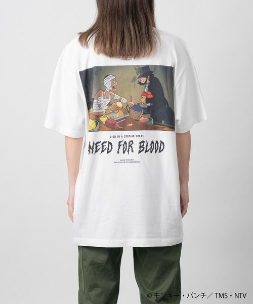 ZOZOSPOT(ゾゾスポット)の「【カリオストロの城 × ZOZOTOWN】 FOOD Tシャツ&ミートボールスパゲッティ キーホルダーSET(Tシャツ/カットソー・メンズ・ホワイト系その他2/ホワイト系その他4/ホワイト系その他/ホワイト系その他3・M/L/XL)」の8枚目の写真