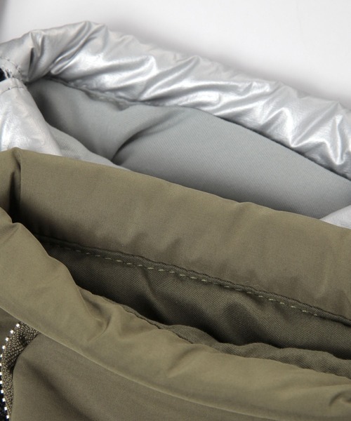 BAYFLOW（ベイフロー）の「フリル巾着ミニショルダー（ショルダーバッグ・レディース・シルバー/ブラック/カーキ・FREE）」の20枚目の写真