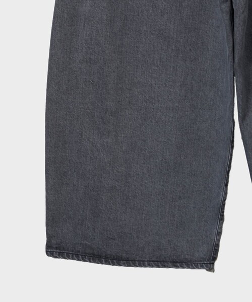 DIGAWEL（ディガウェル）の「【DIGAWEL/ディガウェル】Wide straight jeans（デニムパンツ・メンズ・ブラック/ブルー・1/2）」の11枚目の写真