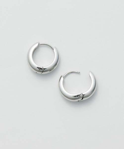 ciite' surgical stainless(シーテサージカルステンレス)の「【 金属アレルギー対応 】 ドロップフープピアス サージカルステンレス (両耳用)(ピアス(両耳用)・レディース・ゴールド/シルバー・FREE)」の10枚目の写真