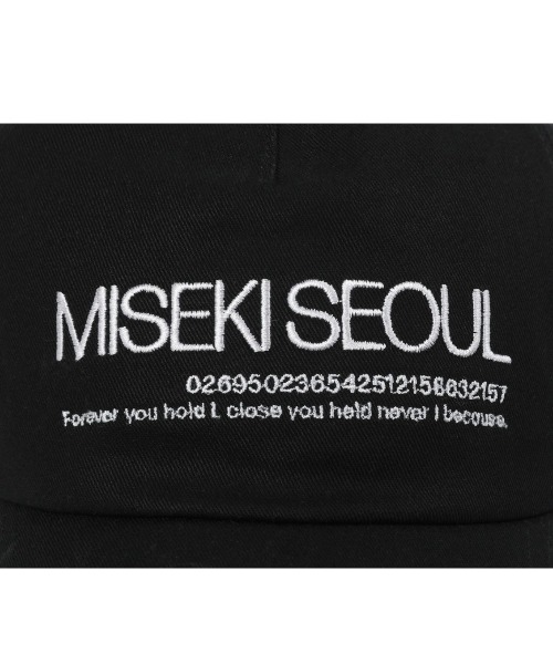 [MISEKI SEOUL]★ Misekiseoul logo ball cap (3色) MUSINSA | MISEKI SEOUL Serif logo ball cap NAVY