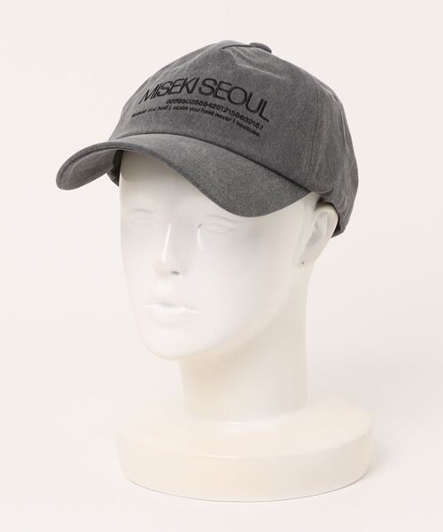 MISEKI SEOUL★韓国★人気★Misekiseoul logo ball cap 3色 MISEKI SEOUL☆韓国☆人気☆Misekiseoul logo ball cap 3色